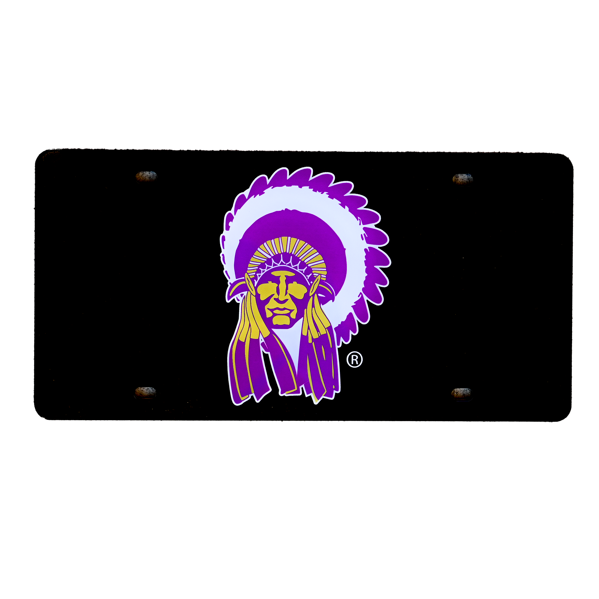 Black License Plate | Haskell Campus Shop
